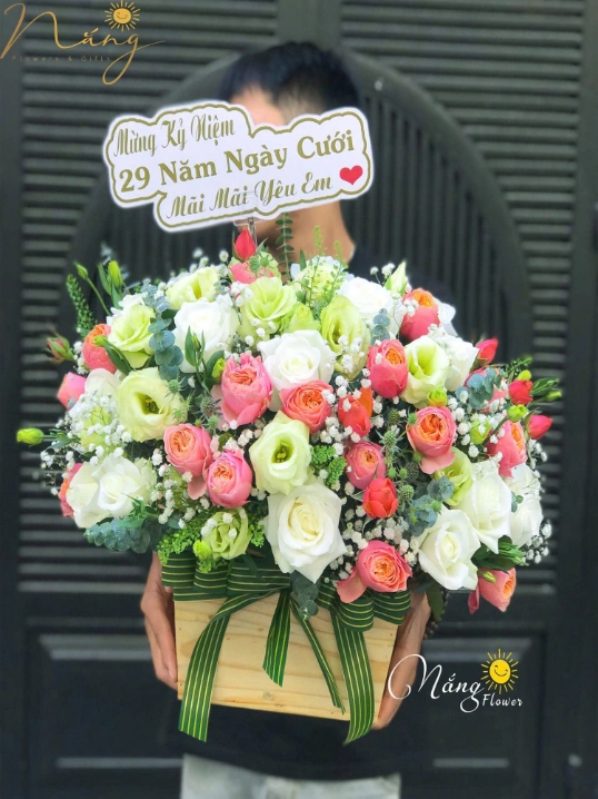 Ảnh sản phẩm Giỏ hoa GH-015 1