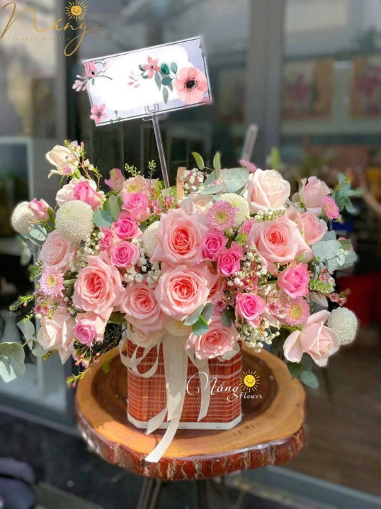 Ảnh sản phẩm Giỏ hoa GH-024 1