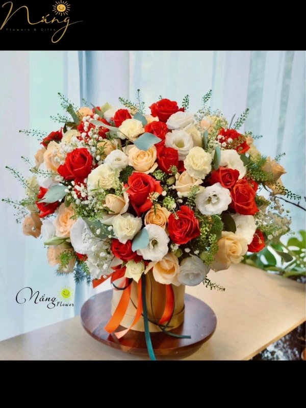 Giỏ hoa GH-027 ảnh 1