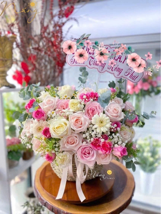 Ảnh sản phẩm Giỏ hoa GH-070 1