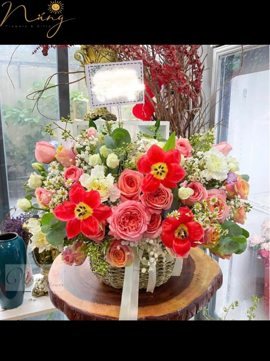 Ảnh sản phẩm Giỏ hoa GH-073 1