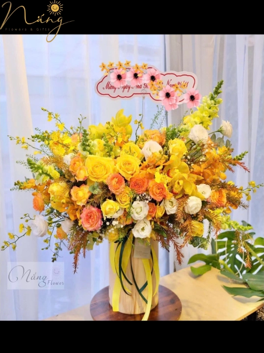 Ảnh sản phẩm Giỏ hoa GH-077 1