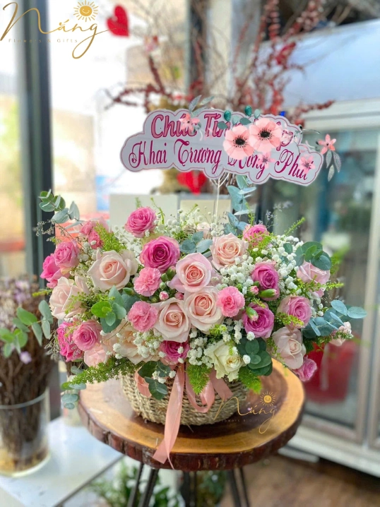 Ảnh sản phẩm Giỏ hoa GH-078 1