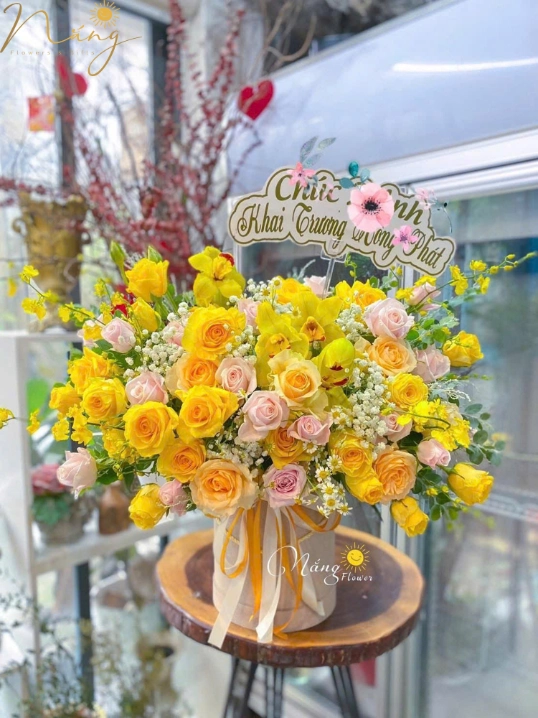 Ảnh sản phẩm Giỏ hoa GH-084 1