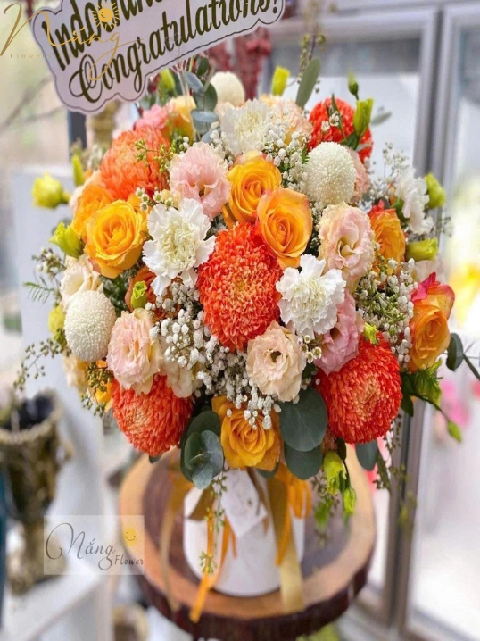 Ảnh sản phẩm Giỏ hoa GH-090 1