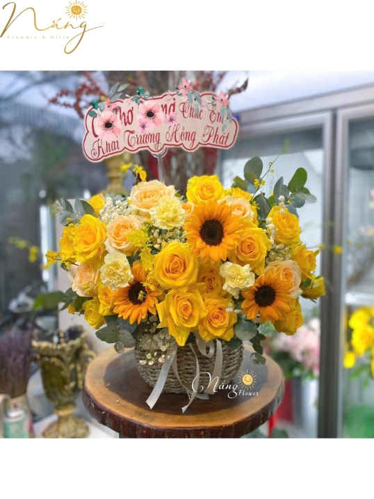 Ảnh sản phẩm Giỏ hoa GH-095 1