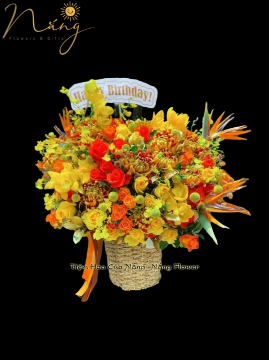 Ảnh sản phẩm Giỏ hoa GH-105 1