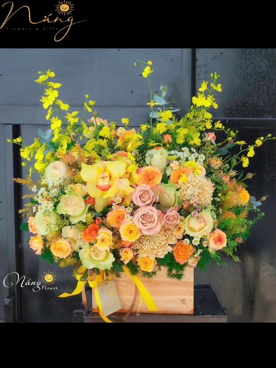 Ảnh sản phẩm Giỏ hoa GH-140 1