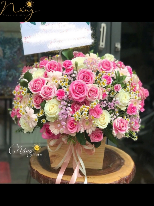 Ảnh sản phẩm Giỏ hoa GH-161 1