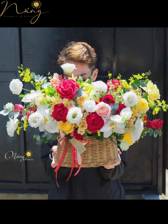 Ảnh sản phẩm Giỏ hoa GH-166 1