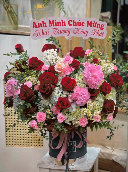 Ảnh sản phẩm Giỏ hoa GH-215 1