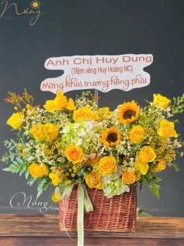Ảnh sản phẩm Giỏ Hoa GH-279 1