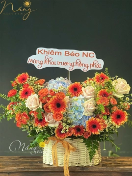 Ảnh sản phẩm Giỏ Hoa GH-285 1