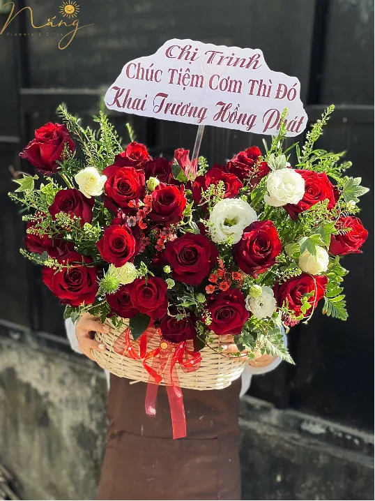 Ảnh sản phẩm Giỏ Hoa GH-324 1