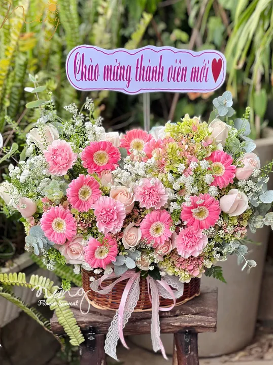 Ảnh sản phẩm Giỏ Hoa GH-333 1