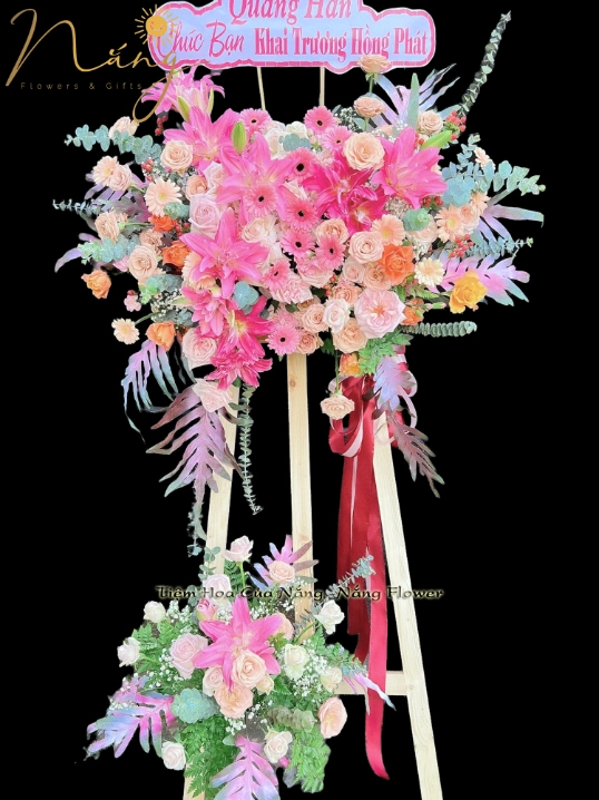 Ảnh sản phẩm Kệ hoa khai trương KT-002 1