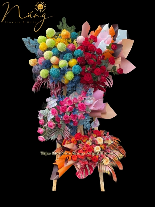 Ảnh sản phẩm Kệ hoa khai trương KT-004 1