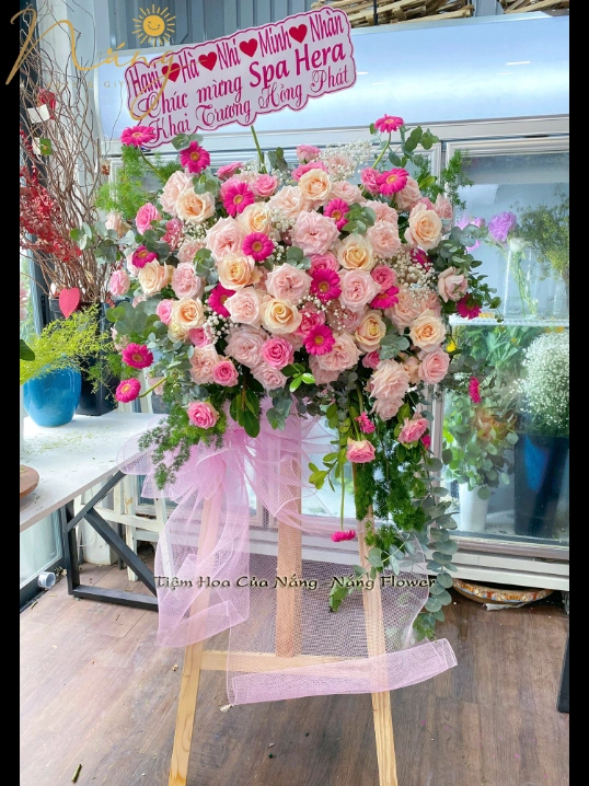 Ảnh sản phẩm Kệ hoa khai trương KT-008 1