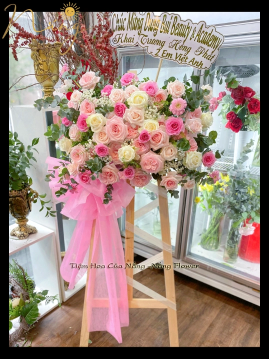 Ảnh sản phẩm Kệ hoa khai trương KT-009 1