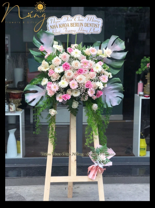 Ảnh sản phẩm Kệ hoa khai trương KT-010 1