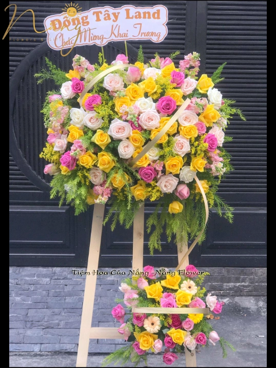 Ảnh sản phẩm Kệ hoa khai trương KT-011 1