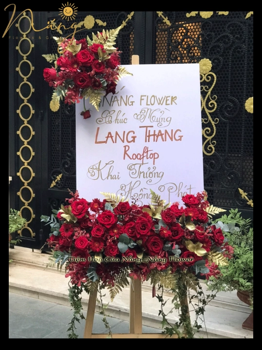 Ảnh sản phẩm Kệ hoa khai trương KT-013 1