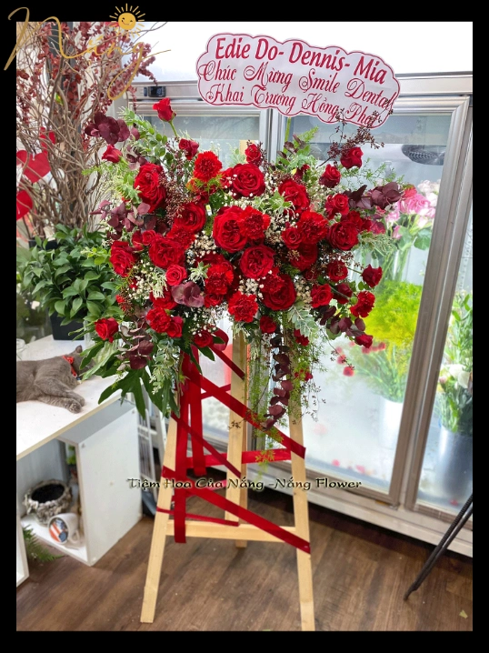 Ảnh sản phẩm Kệ hoa khai trương KT-017 1