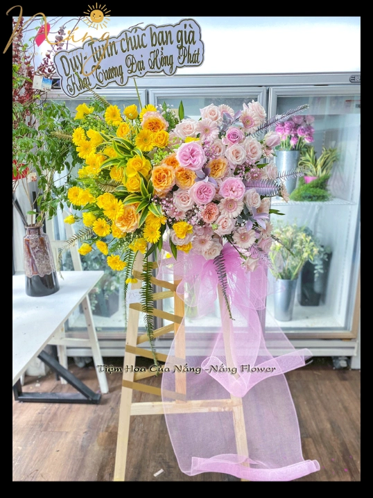 Ảnh sản phẩm Kệ hoa khai trương KT-020 1