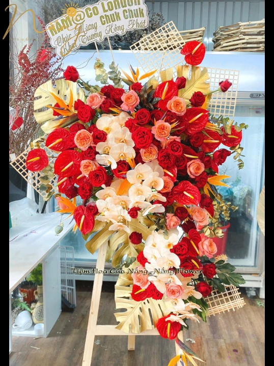 Ảnh sản phẩm Kệ hoa khai trương KT-024 1