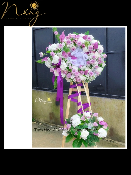 Ảnh sản phẩm Kệ hoa chia buồn CB-025 1